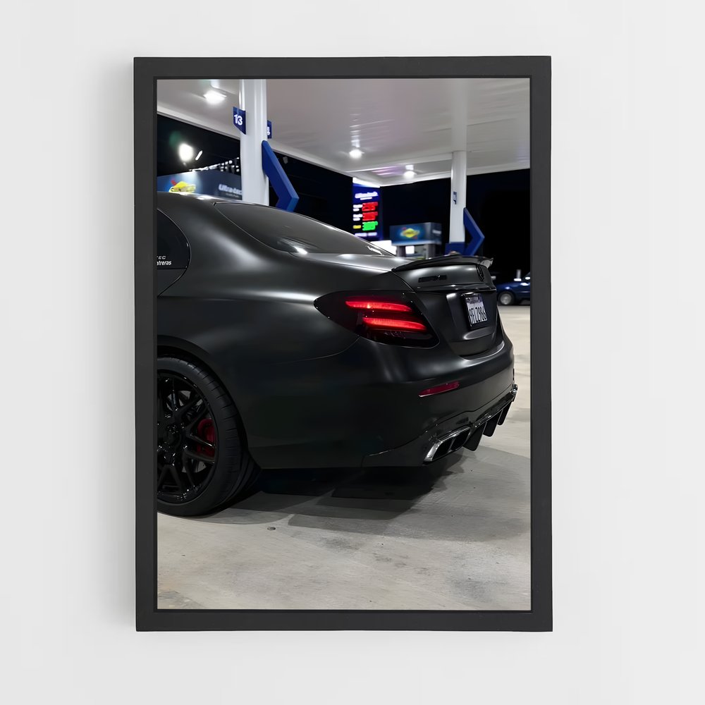 Poster raffiné E amg – affiche Mercedes (vue 2)